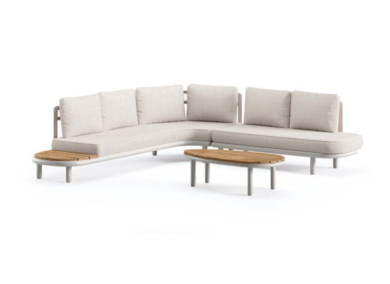 Conjunto de sofá y mesa de centro para exterior de Arkimueble en Valencia