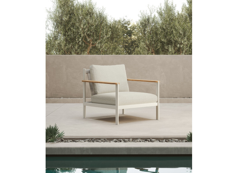 Composición de exterior de aluminio Patmos de Arkimueble en Valencia