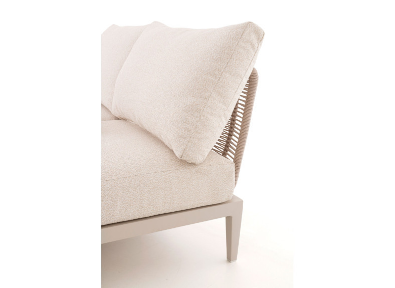 Tumbona doble con mesa central beige GDeco en Valencia, Intermobel