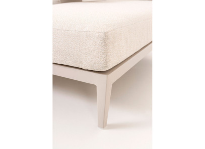 Tumbona doble con mesa central beige GDeco en Valencia, Intermobel