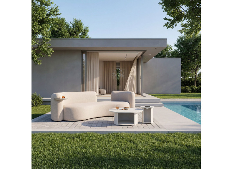 Sofá de diseño para exterior Estepona de GDeco en Valencia