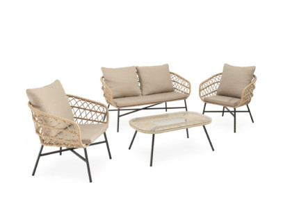 Set de Exterior Perugia Somcasa | Blanco o Negro | Muebles Intermobel®