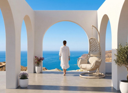 Sillón Colgante Constanza en beige de Somcasa en Valencia, Muebles Intermobel