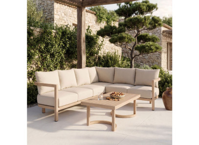 Set de sofá exterior en oferta