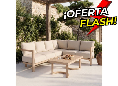 Set de sofá exterior en oferta