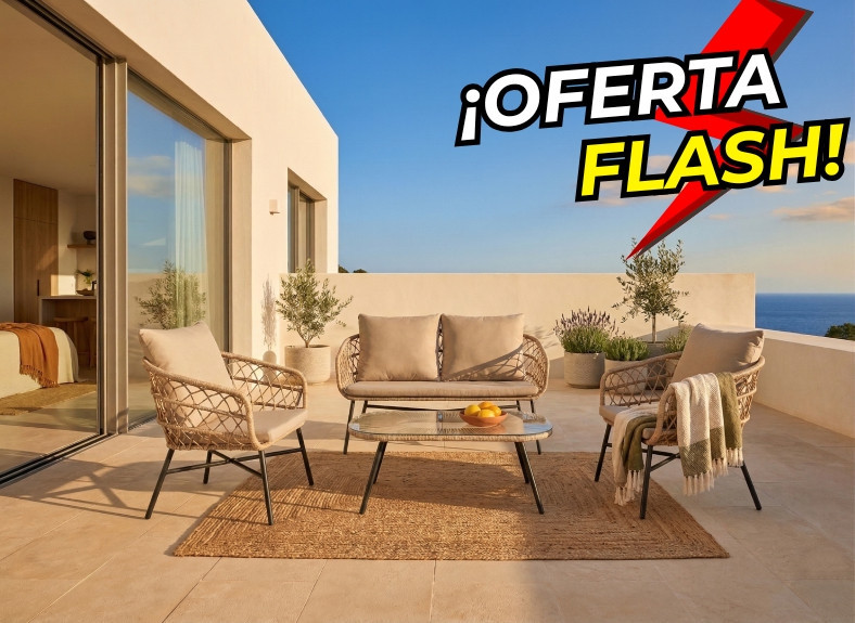 Set de Exterior Perugia Somcasa | Oferta Flash | Muebles Intermobel®