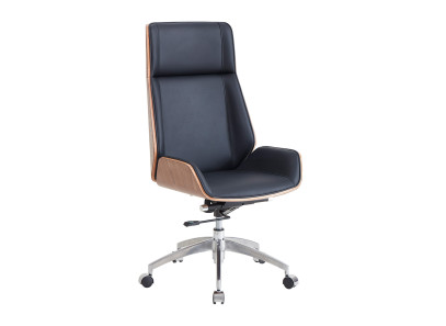 Silla de oficina ergonómica regulable negra - Muebles Intermobel®