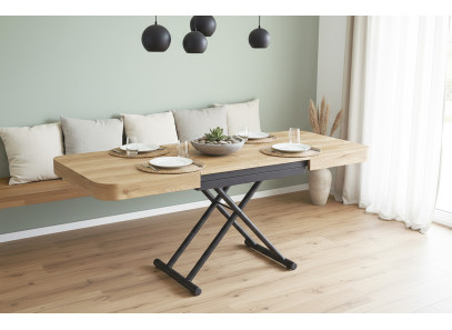 ▷ Mesa Estudio con Estantería Lateral- Muebles Valencia ®