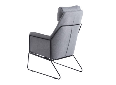 Butaca tapizada Sintra gris - Muebles Intermobel®