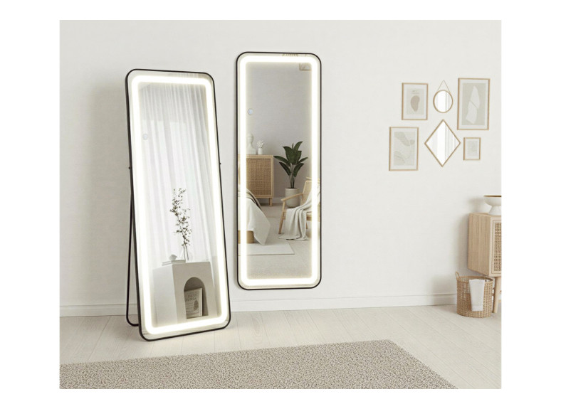 Espejo de pie con iluminación LED - Muebles Intermobel®