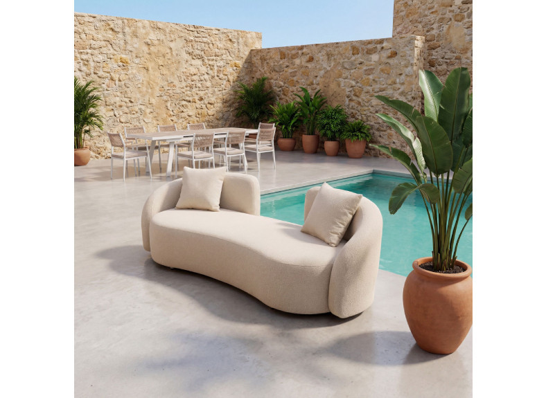 Sofá de exterior de diseño Estepona de GDeco en Valencia