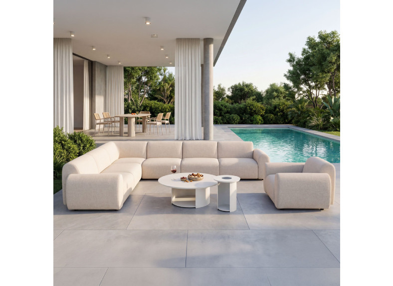 Sofá modular para exterior modelo Marbella de GDeco en Muebles Intermobel, Valencia