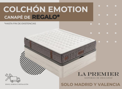 Promoción pack canapé y colchón