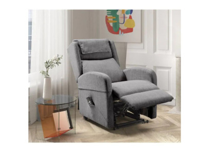 Sillón relax eléctrico con 2 motores levantapersonas con ruedas en Valencia