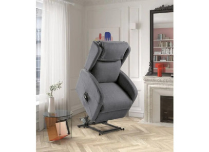 Sillón relax eléctrico con 2 motores levantapersonas con ruedas en Valencia