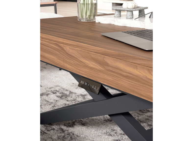 Mesa de centro elevable extensible Velvet con memoria en Valencia