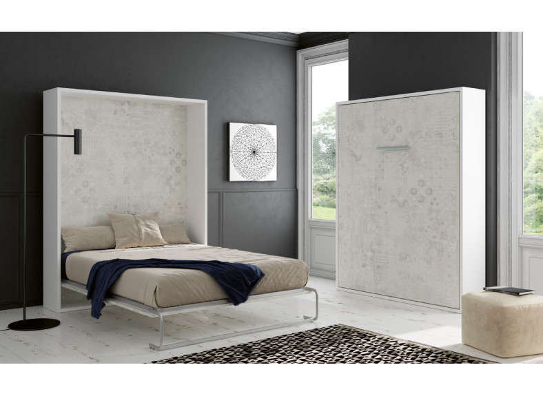 Cama abatible vertical barata en tu tienda de muebles en Valencia, Muebles Intermobel