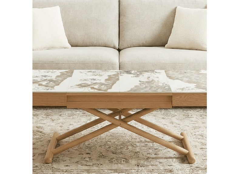 Mesa de centro elevable extensible barata en Valencia