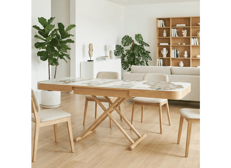 Mesa de centro elevable extensible barata en Valencia