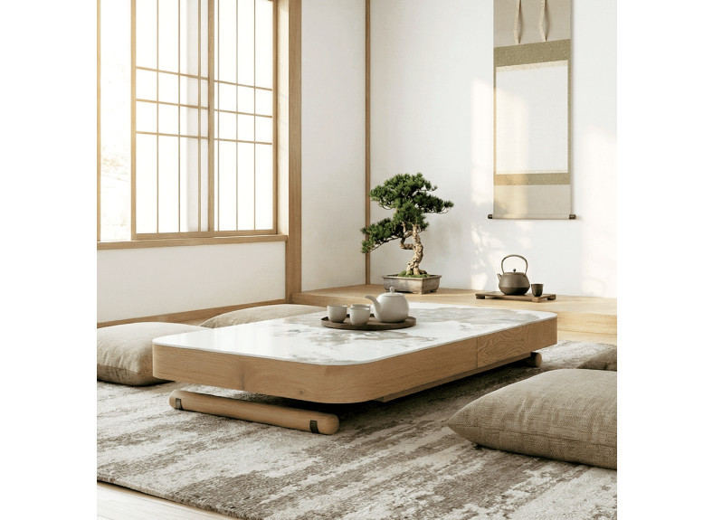 Mesa de centro elevable extensible barata en Valencia