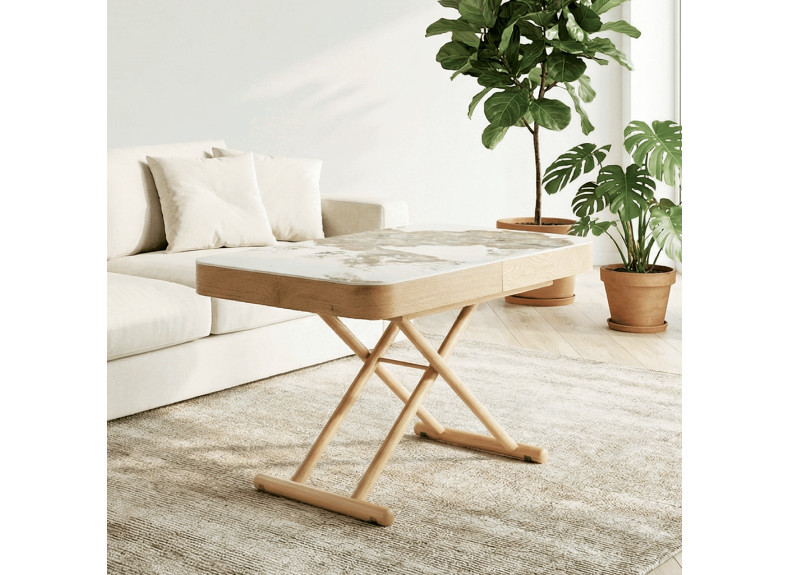 Mesa de centro elevable extensible barata en Valencia