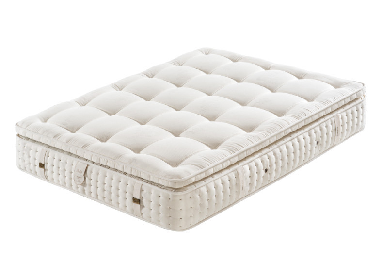 Colchón premium de materiales naturales Aria Firm de Gomarco en Valencia