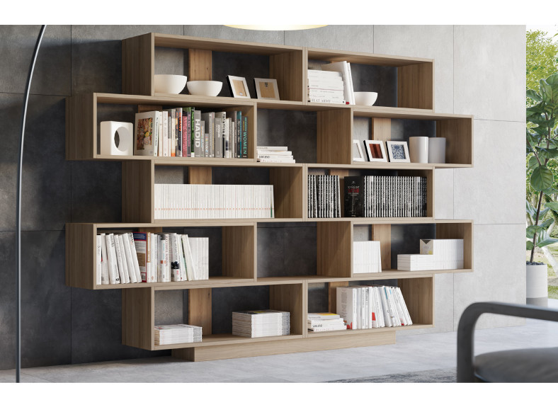 Estantería modular de diseño de madera en Valencia