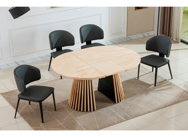 Mesa de comedor redonda extensible en Valencia