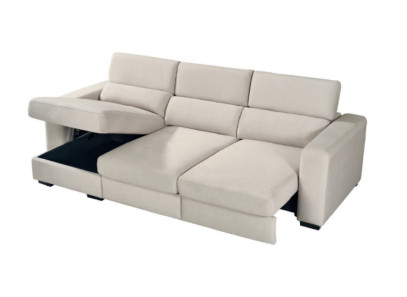 Sofá deslizante con chaiselongue barato en Valencia