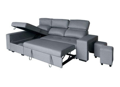 Sofá cama con chaiselongue barato en Valencia