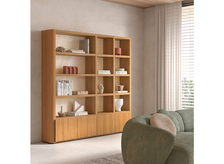 Librerías modernas en Valencia de Kazzano| Muebles Intermobel