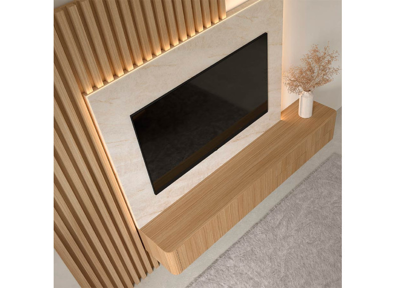 Salones modernos colgados de Kazzano en Valencia| Muebles Intermobel®