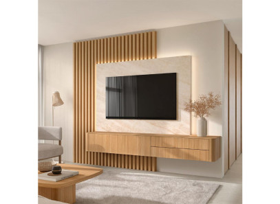 Salones modernos colgados de Kazzano en Valencia| Muebles Intermobel®