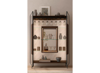 Vitrina bar con copero de Kazzano en Valencia| Muebles Intermobel®