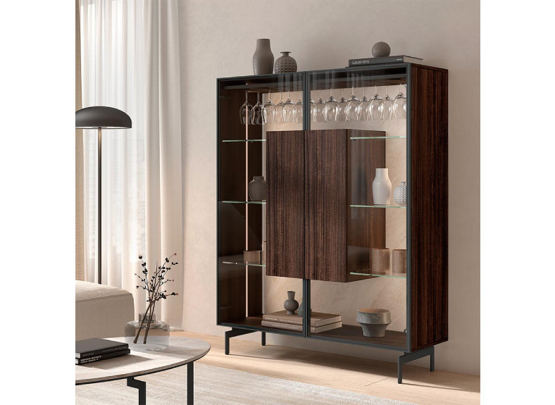 Vitrina bar con copero de Kazzano en Valencia| Muebles Intermobel®