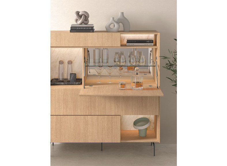 Aparador bar moderno de Kazzano en Valencia| Muebles Intermobel®