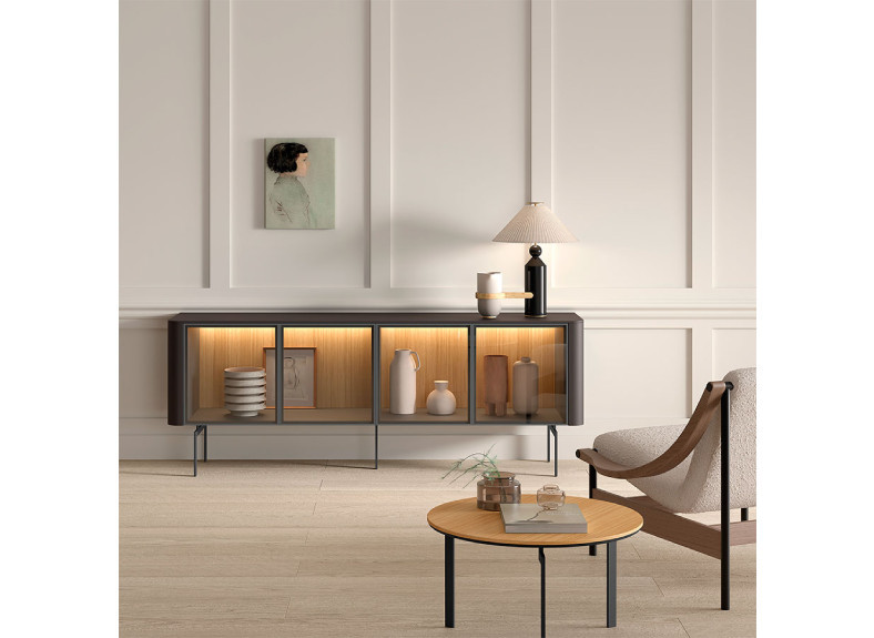 Aparador de cristal de Kazzano en Valencia| Muebles Intermobel®