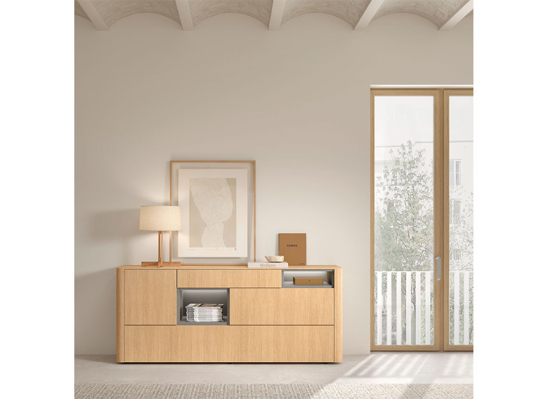 Aparador con huecos de Kazzano en Valencia| Muebles Intermobel®