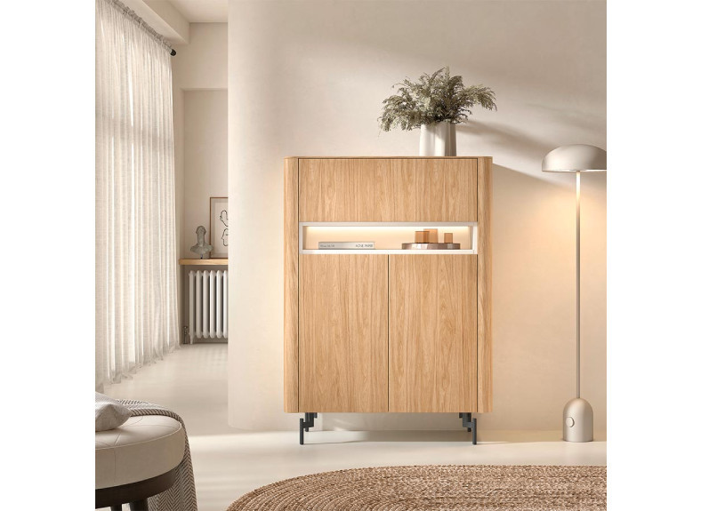 Aparador vertical con hueco de Kazzano en Valencia|Muebles Intermobel®
