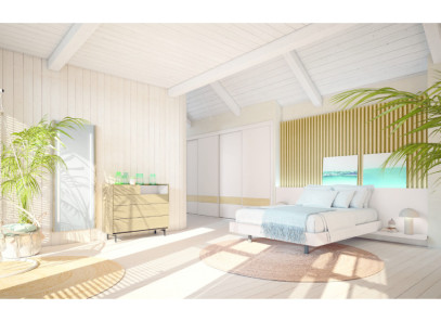 Conjunto de cabecero y mesitas en oferta | Muebles Intermobel®
