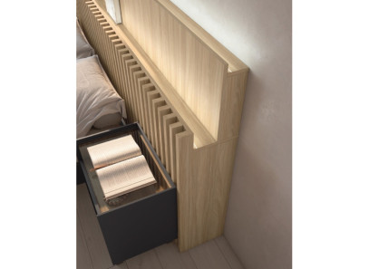 Cabecero con mesitas colgantes en Valencia| Muebles Intermobel®