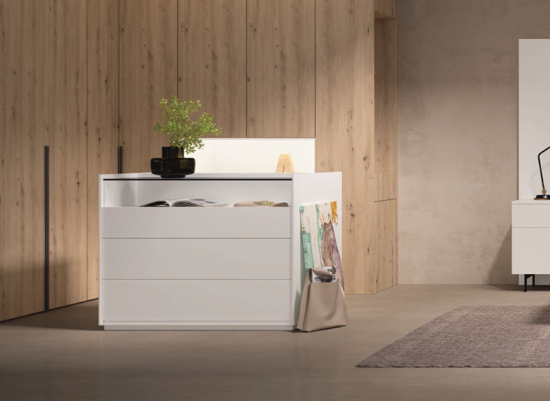 Isla con cajones para vestidor de Torga | Muebles Intermobel®