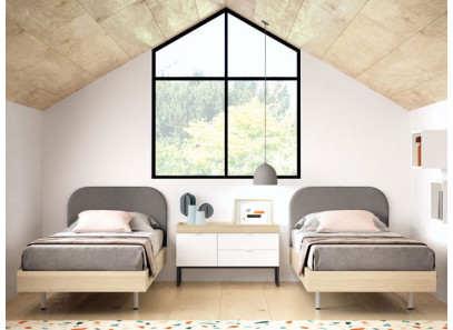 Cama Juvenil Moderna para habitaciones juveniles modernas