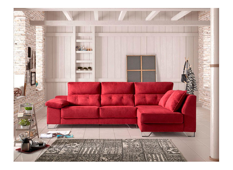 Sofá chaiselongue moderno