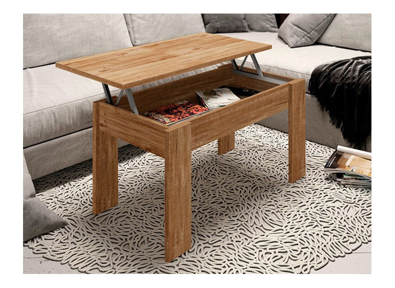 mesa centro elevable