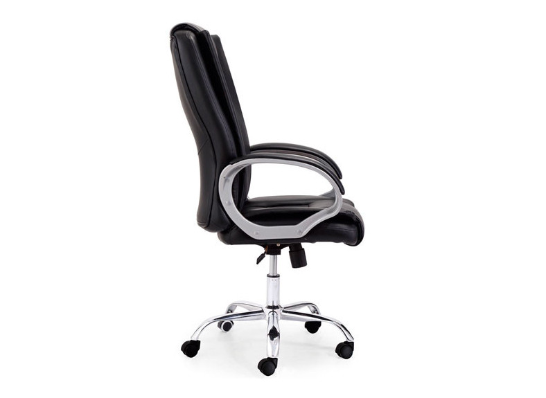 Sillón de oficina tapizado en polipiel