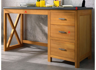 Escritorio estilo rústico