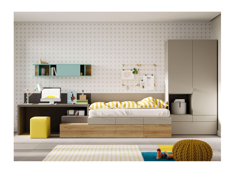 Cama nido moderna