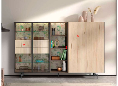 Vitrina grande para salón