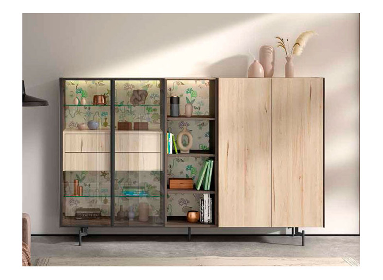 Vitrina moderna para salón o comedor en Valencia